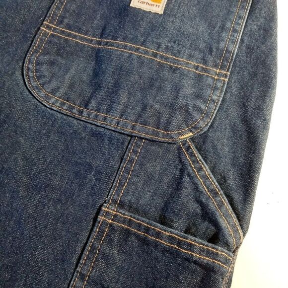 Carhartt Carpenter Flame Resistant Cat 2 Big Guy Jeans sz 44x32 - Picture 4 of 10